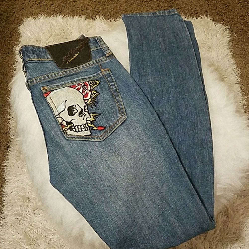 Ed hardy jeans size 26x32